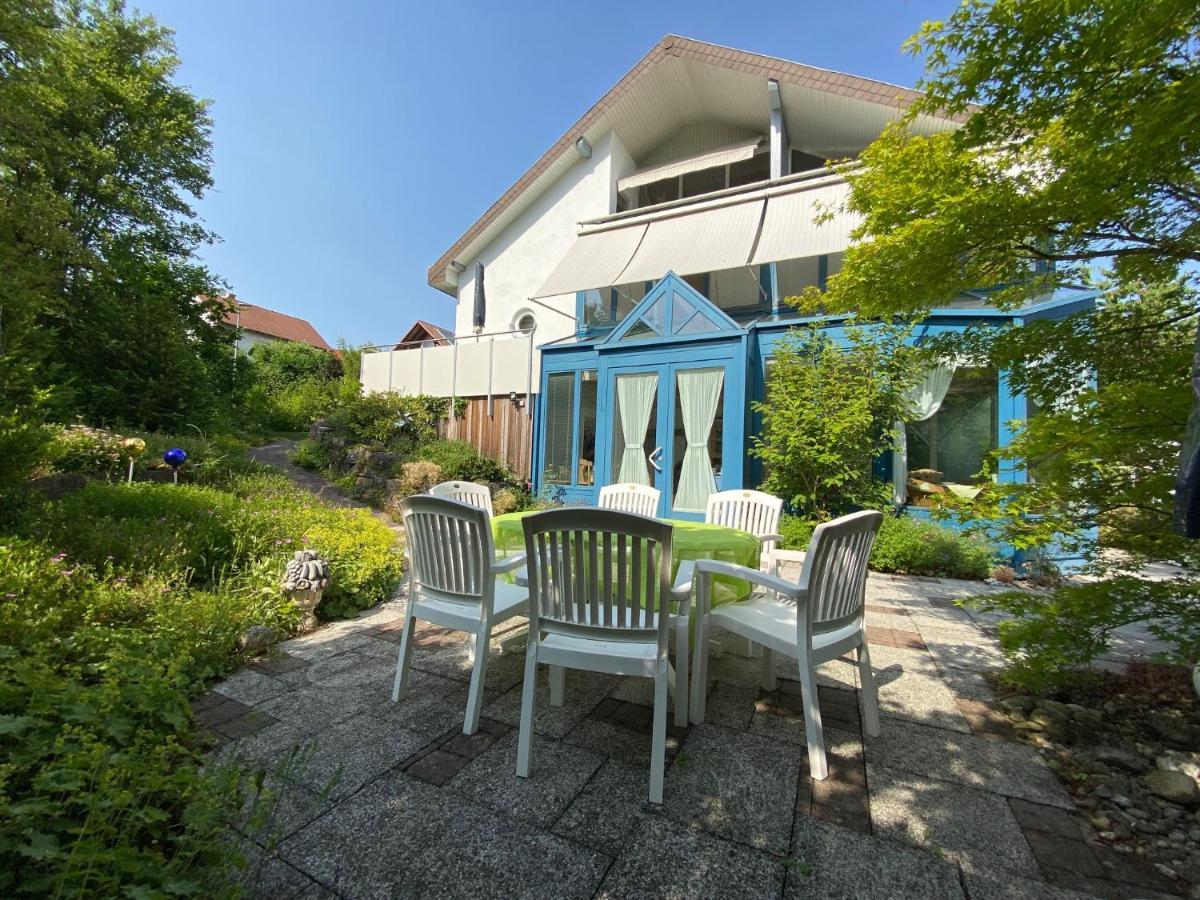 Pension-Ferienwohnung Liesbachtal Direkt Am Waldrand Bayerische Rhoen Schonau an der Brend Luaran gambar